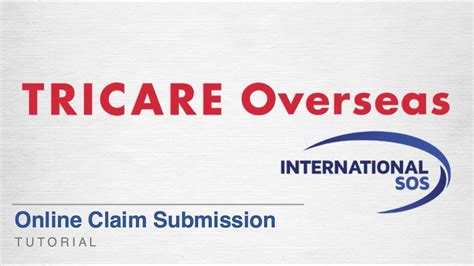 tricare overseas online claims.